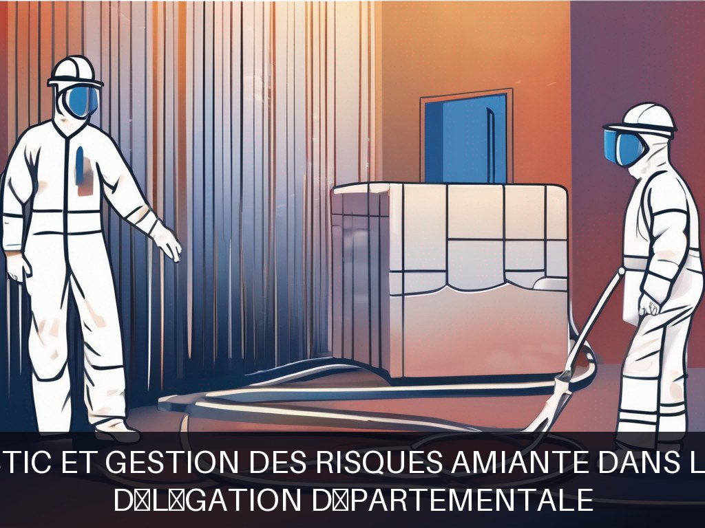 Illustration pour Désamiantage - Délégation départementale: Diagnostic et gestion des risques amiante dans l'habitat (Potentiel Amiante à Court Terme)
