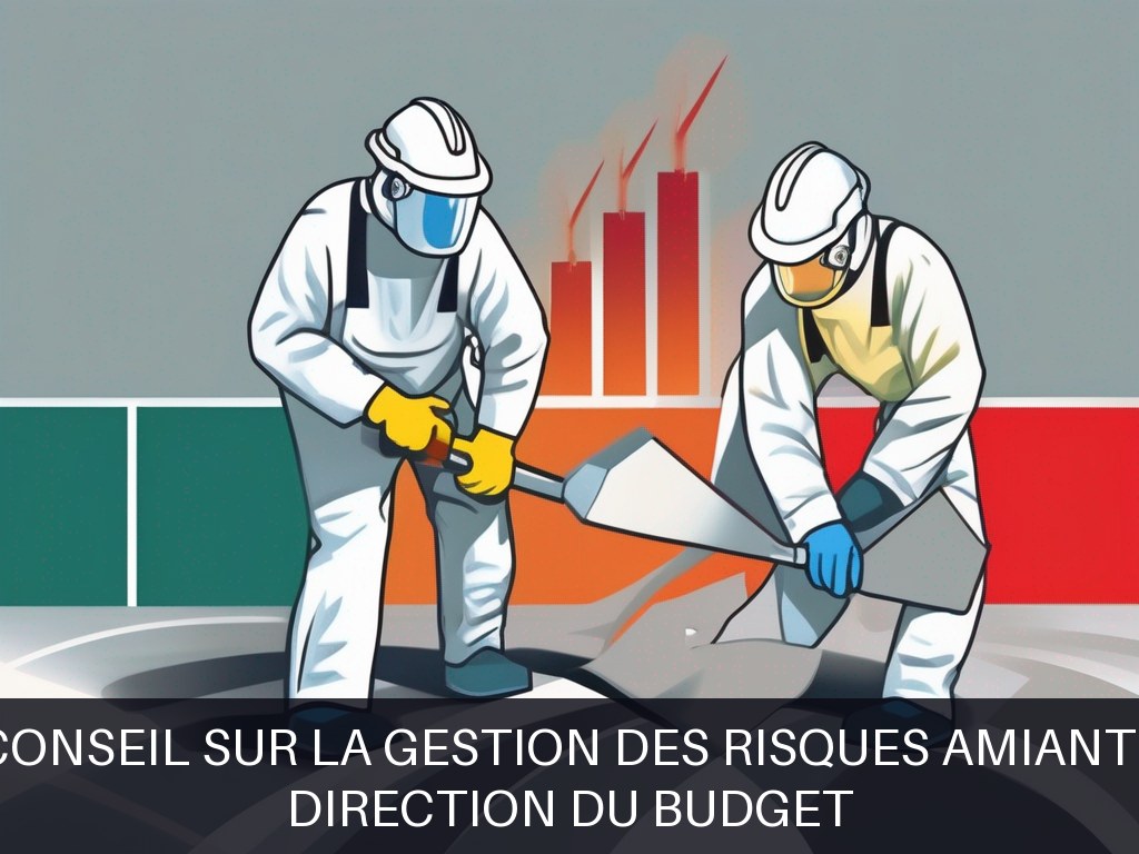Illustration pour Désamiantage - Direction du Budget: Conseil sur la gestion des risques amiante