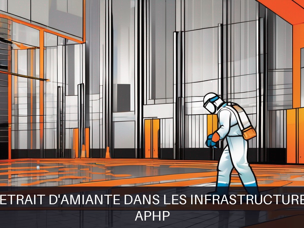 Illustration pour Désamiantage - APHP: Diagnostic et retrait d'amiante dans les infrastructures hospitalières (Risque Amiante Urgent!)