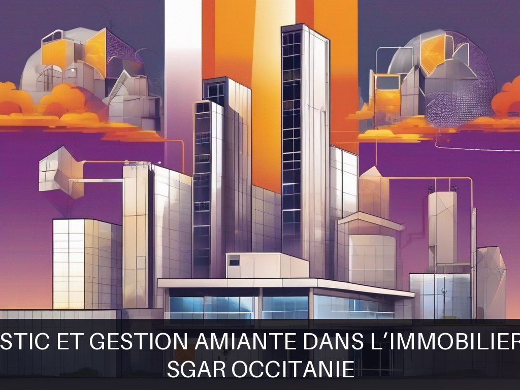 Illustration pour Désamiantage - SGAR Occitanie: Diagnostic et gestion amiante dans l’immobilier public (Potentiel Amiante à Court Terme)