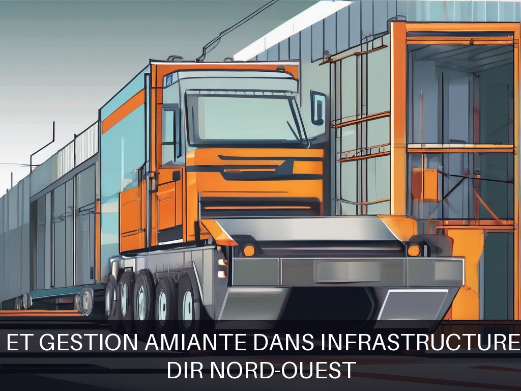 Illustration pour Désamiantage - DIR Nord-Ouest: Diagnostic et gestion amiante dans infrastructures routières (Potentiel Amiante à Court Terme)