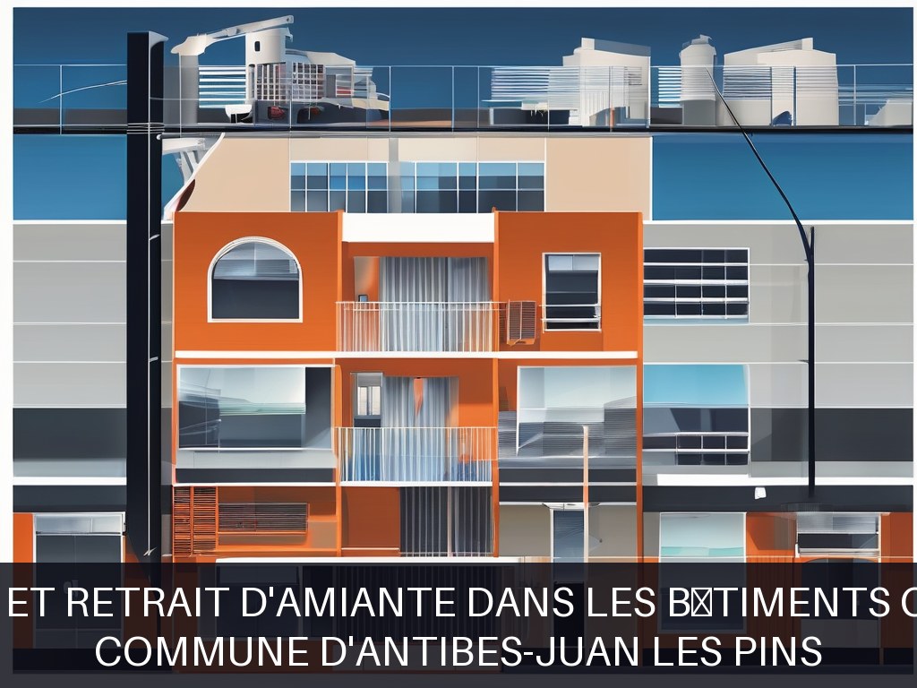 Illustration pour Désamiantage - Commune d'Antibes-Juan Les Pins: Diagnostic et retrait d'amiante dans les bâtiments communaux (Potentiel Amiante à Court Terme)