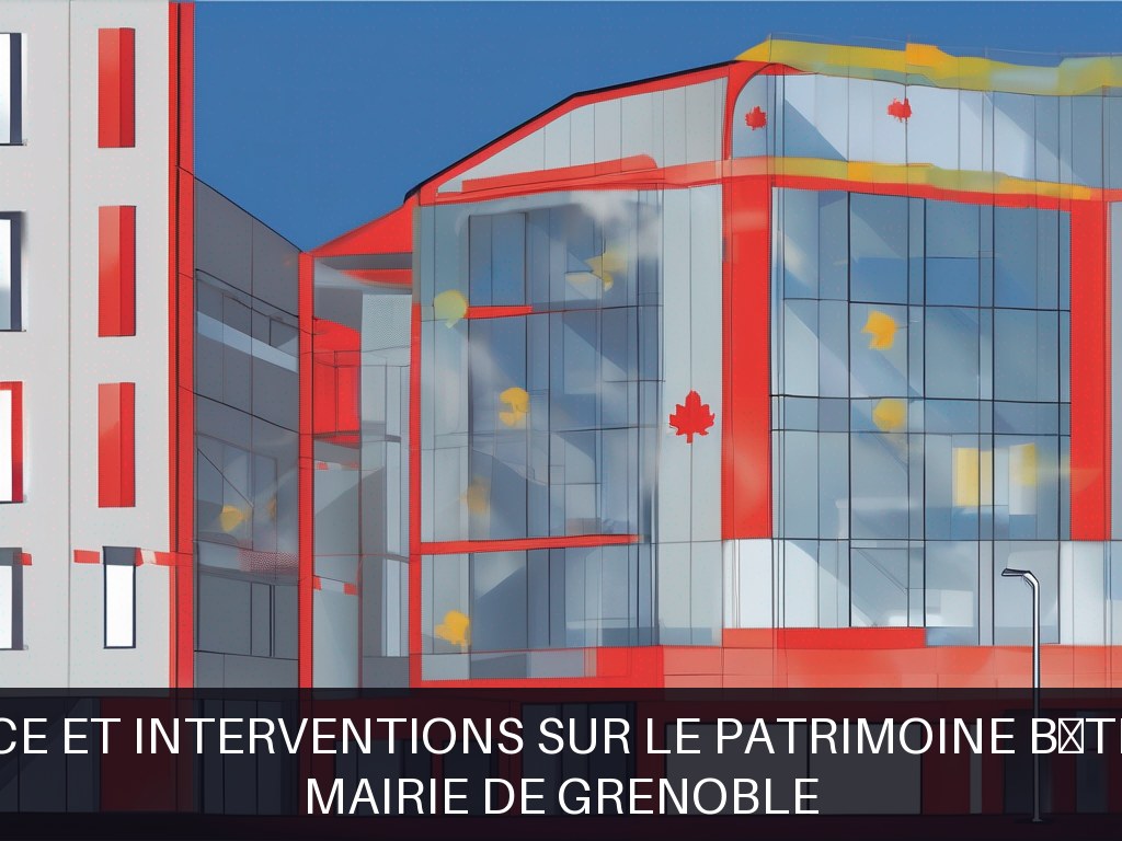Illustration pour Désamiantage - Mairie de Grenoble: Maintenance et interventions sur le patrimoine bâti communal (Risque Amiante Urgent!)