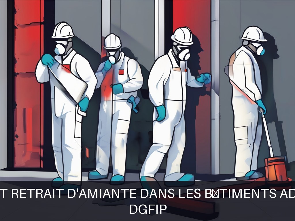 Illustration pour Désamiantage - DGFIP: Diagnostic et retrait d'amiante dans les bâtiments administratifs (Potentiel Amiante à Court Terme)