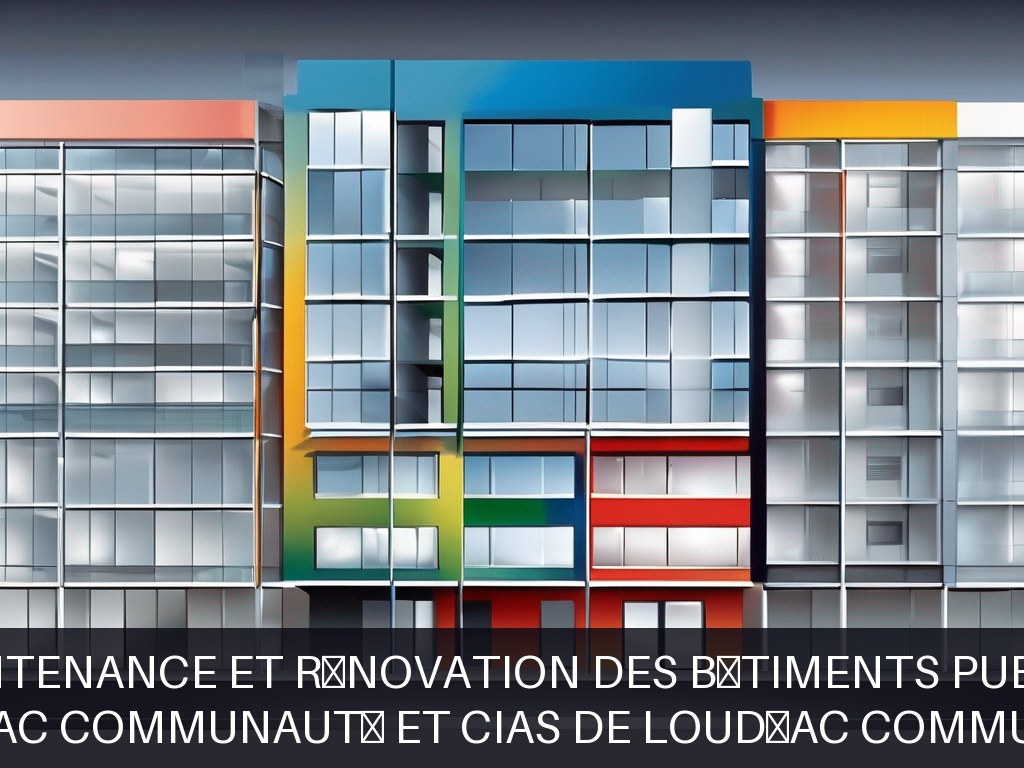 Illustration pour Loudéac Communauté et CIAS de Loudéac Communauté: Maintenance et rénovation des bâtiments publics