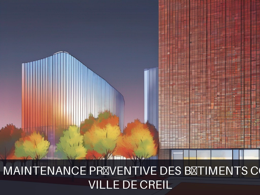 Illustration pour Ville de Creil: Gestion et maintenance préventive des bâtiments communaux