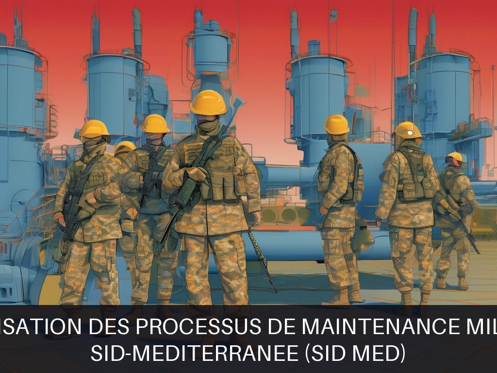 Illustration pour SID-MEDITERRANEE (SID MED): Optimisation des processus de maintenance militaire