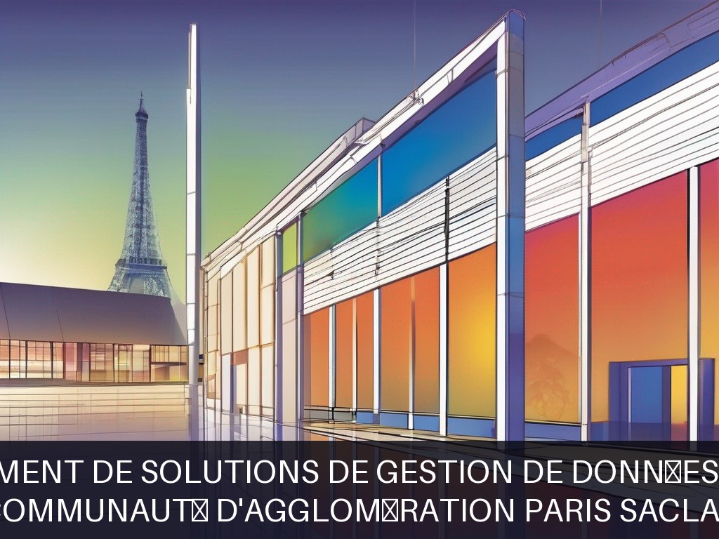 Illustration pour Communauté d'agglomération Paris Saclay: Développement de Solutions de Gestion de Données Sécurisées (Opportunité Urgente!)
