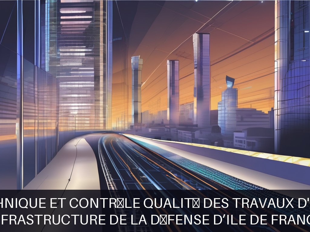 Illustration pour Service Infrastructure de la Défense d’Ile de France (SID IdF): Assistance technique et contrôle qualité des travaux d'infrastructure