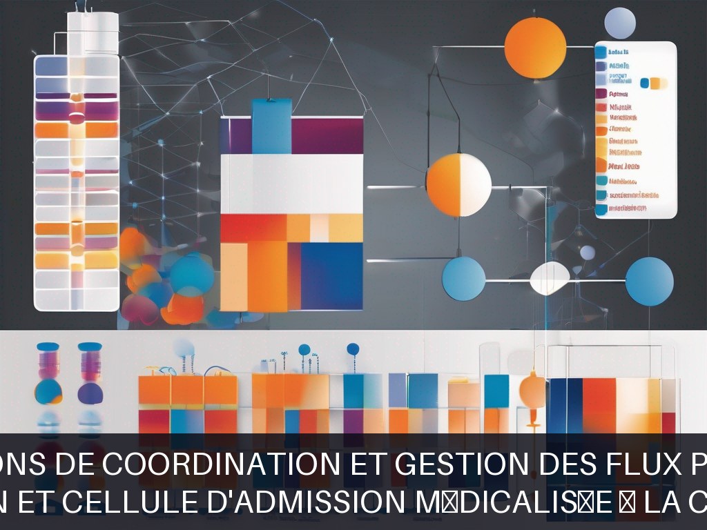 Illustration pour Unité de Soins BEGIN et Cellule d'Admission Médicalisée à LA COLLEGIALE (Paris 5e): Solutions de coordination et gestion des flux patients