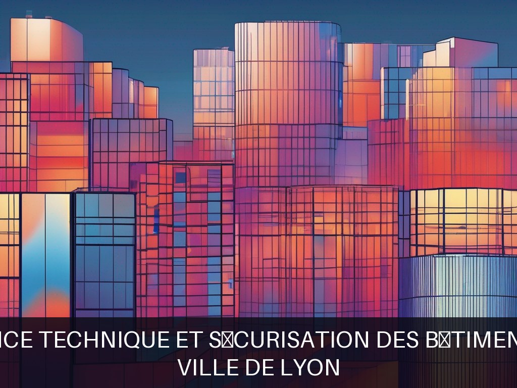 Illustration pour Ville de Lyon: Maintenance technique et sécurisation des bâtiments publics