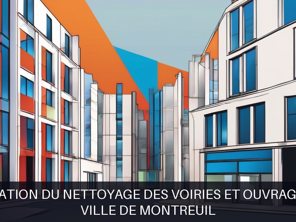 Illustration pour Ville de Montreuil: Optimisation du nettoyage des voiries et ouvrages d'art (Potentiel à Court Terme)