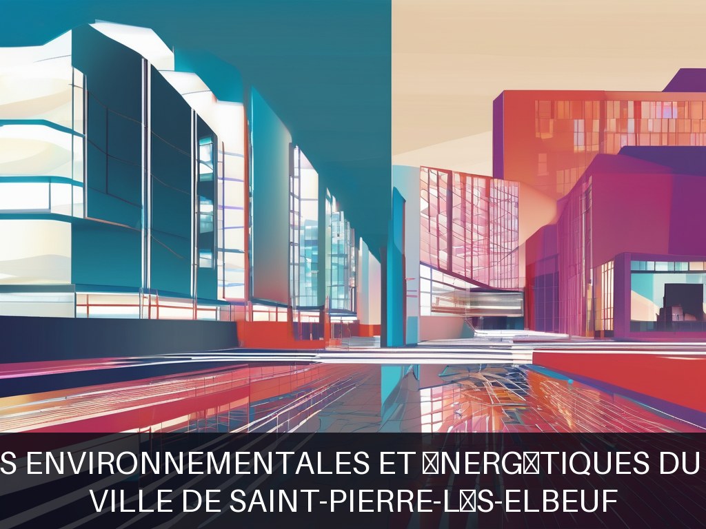 Illustration pour Ville de Saint-Pierre-lès-Elbeuf: Mise aux normes environnementales et énergétiques du patrimoine bâti