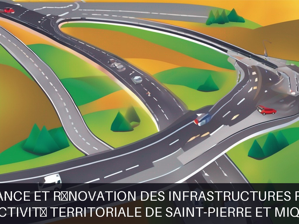 Illustration pour Collectivité territoriale de Saint-Pierre et Miquelon: Maintenance et rénovation des infrastructures routières