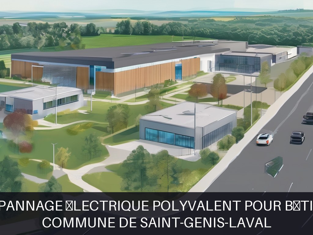 Illustration pour Commune de Saint-Genis-Laval: Maintenance et dépannage électrique polyvalent pour bâtiments communaux
