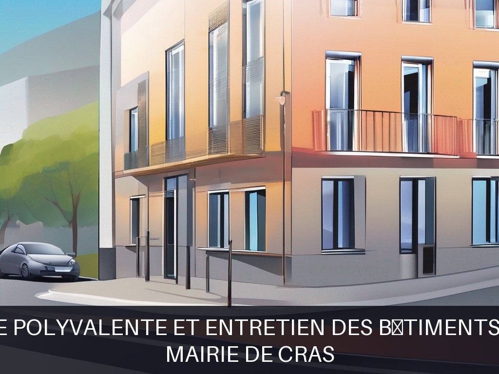 Illustration pour MAIRIE DE CRAS: Maintenance polyvalente et entretien des bâtiments communaux