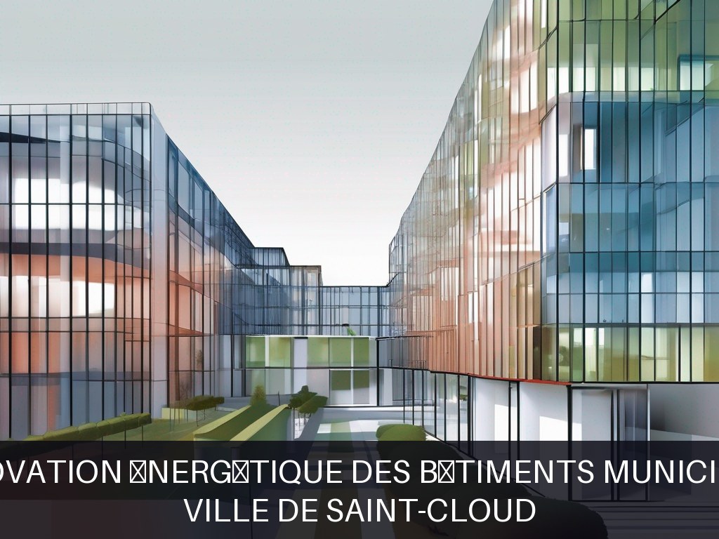 Illustration pour Ville de Saint-Cloud: Rénovation énergétique des bâtiments municipaux