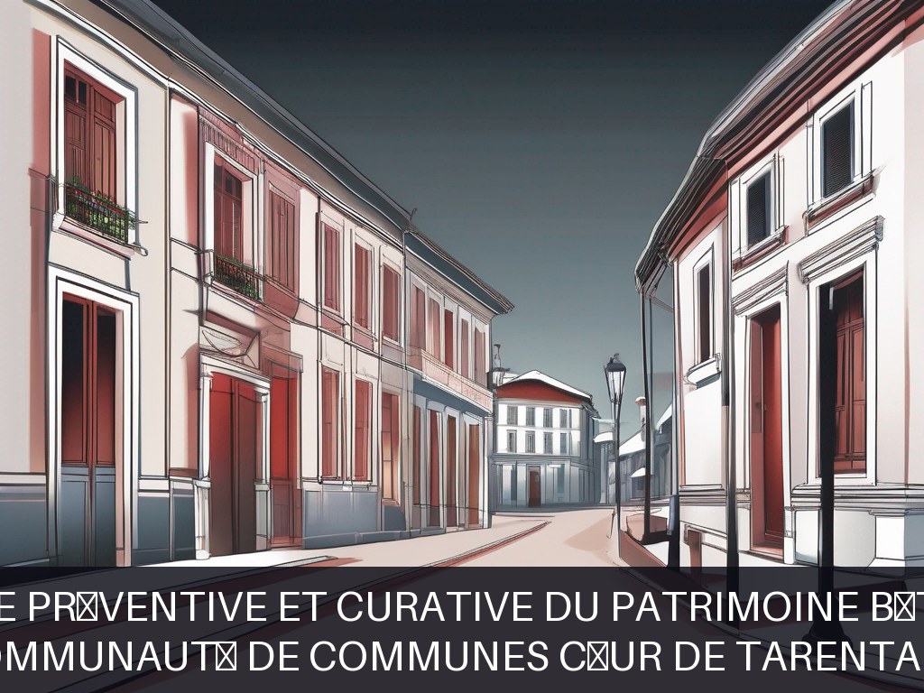 Illustration pour Communauté de Communes Cœur de Tarentaise: Maintenance préventive et curative du patrimoine bâti communal