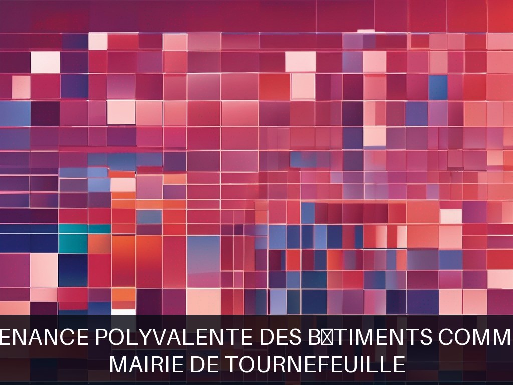 Illustration pour MAIRIE DE TOURNEFEUILLE: Maintenance polyvalente des bâtiments communaux