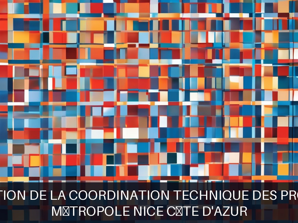 Illustration pour Métropole Nice Côte d'Azur: Optimisation de la coordination technique des projets BTP