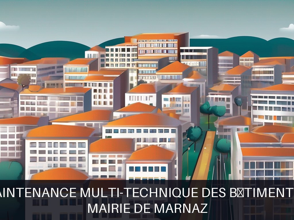 Illustration pour Mairie de Marnaz: Gestion et maintenance multi-technique des bâtiments communaux