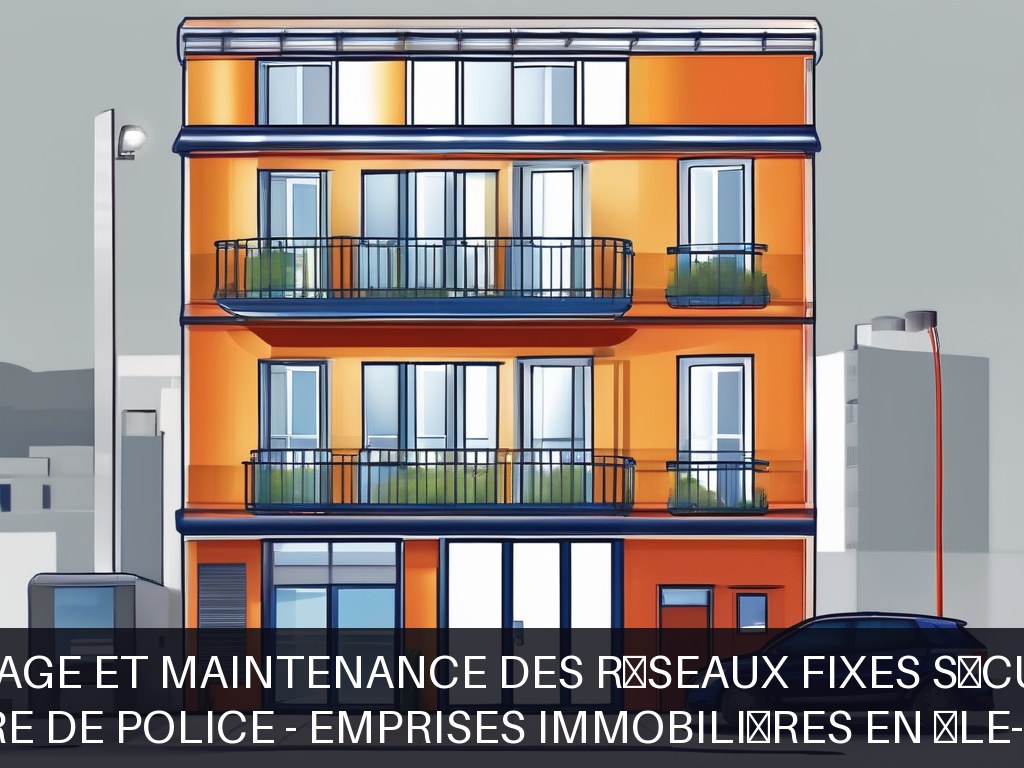 Illustration pour Préfecture de Police - emprises immobilières en Île-de-France: Pilotage et maintenance des réseaux fixes sécurisés