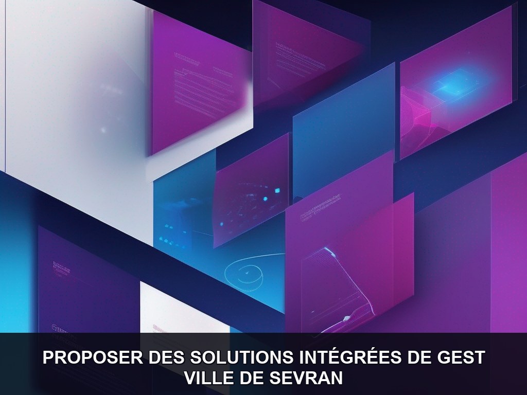 Illustration IA - Ville de Sevran : Intégrées de gestion énergétique, rénovation thermique et maintenance prédictive (