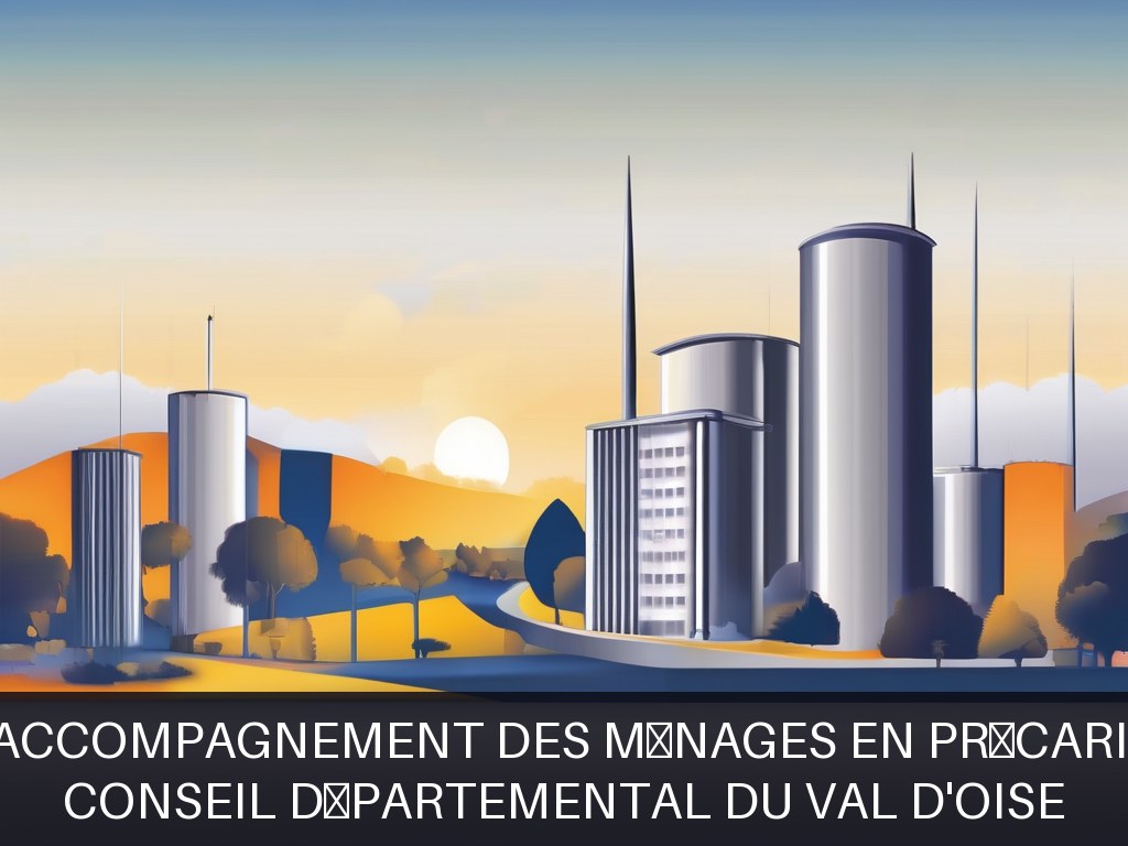 Illustration pour Conseil départemental du Val d'Oise: Diagnostic et accompagnement des ménages en précarité énergétique