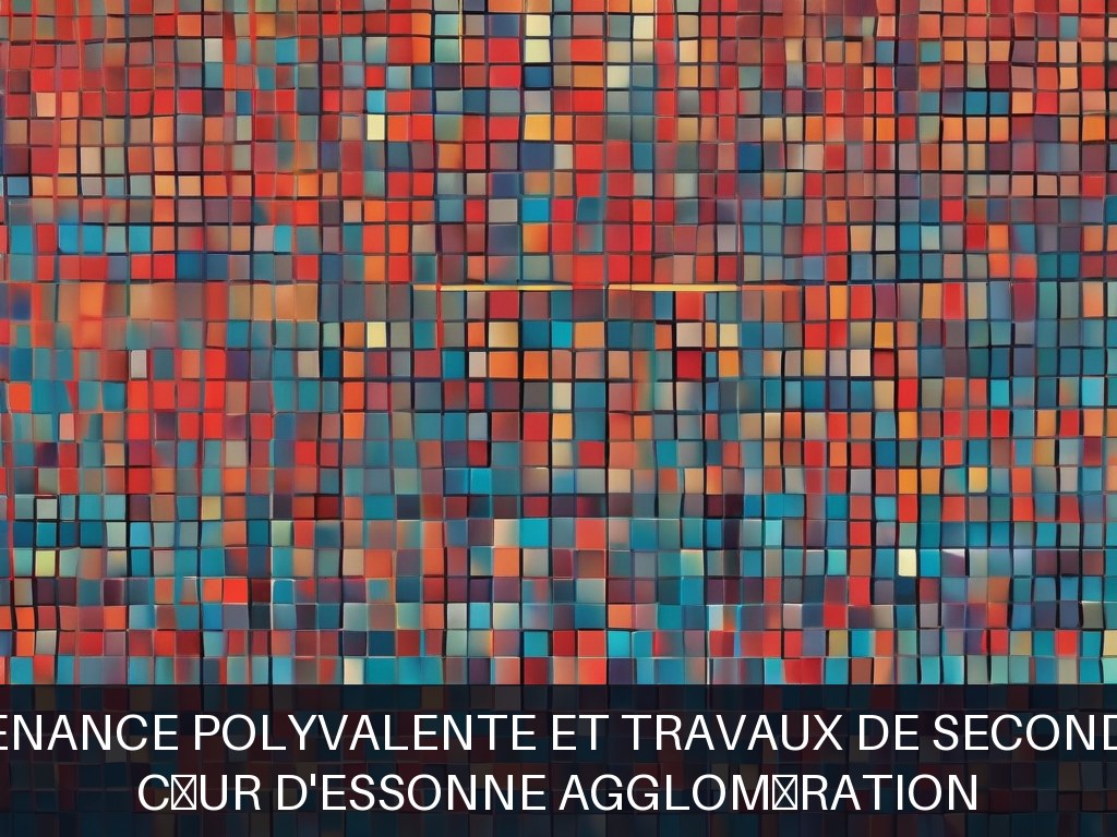 Illustration pour Cœur d'Essonne Agglomération: Maintenance polyvalente et travaux de second œuvre
