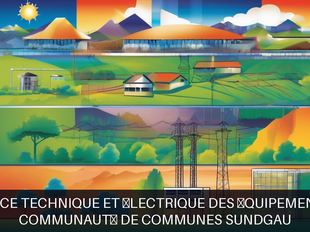 Illustration pour Communauté de Communes Sundgau: Maintenance technique et électrique des équipements publics