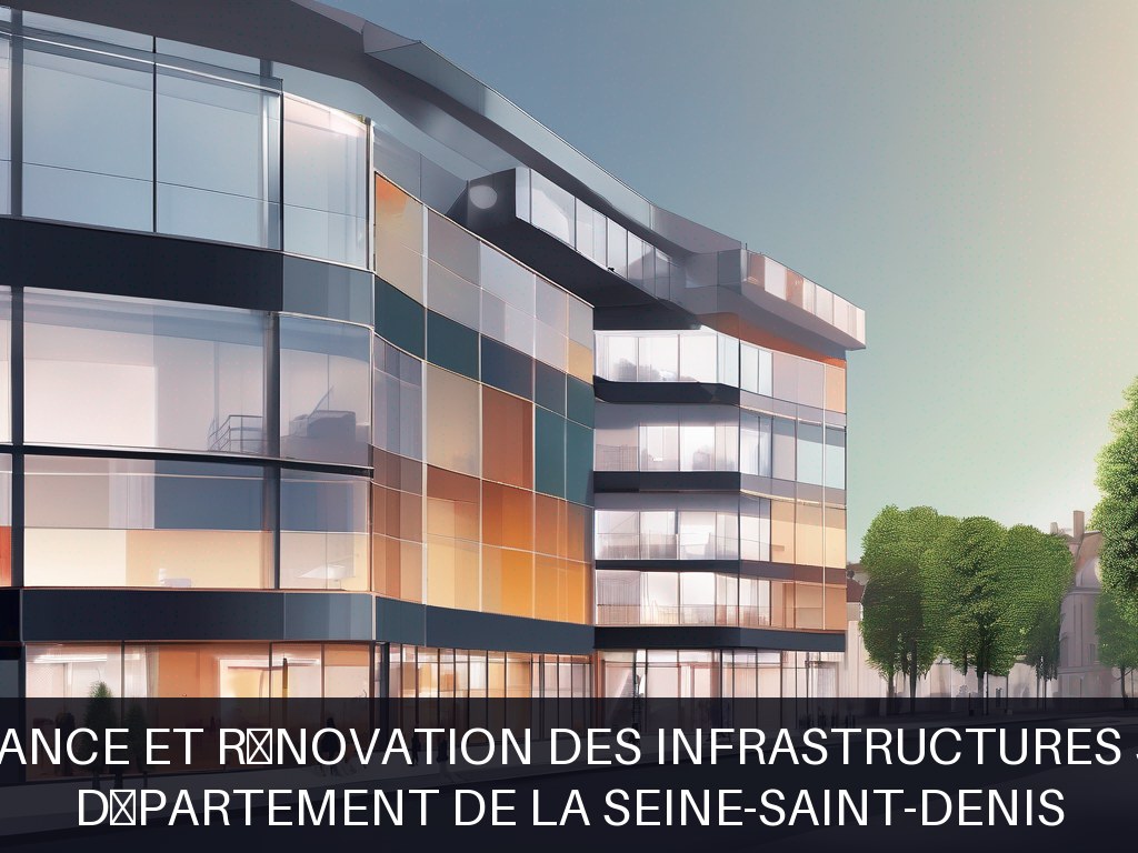 Illustration pour Département de la Seine-Saint-Denis: Maintenance et rénovation des infrastructures sociales
