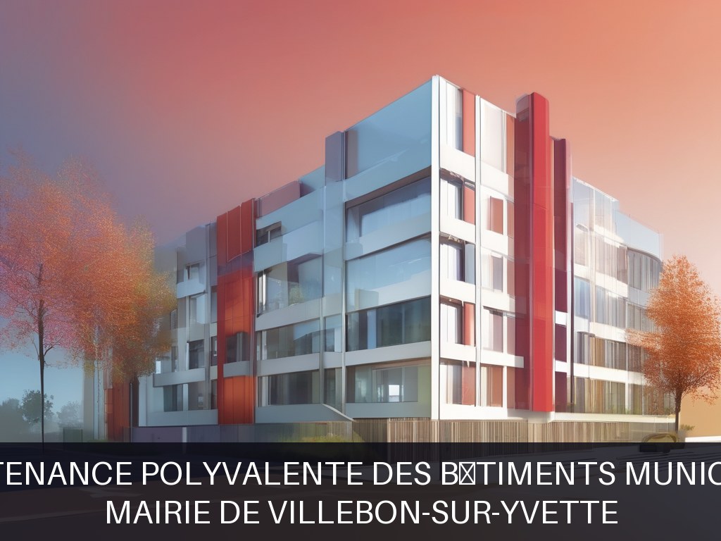 Illustration pour Mairie de VILLEBON-SUR-YVETTE: Maintenance polyvalente des bâtiments municipaux