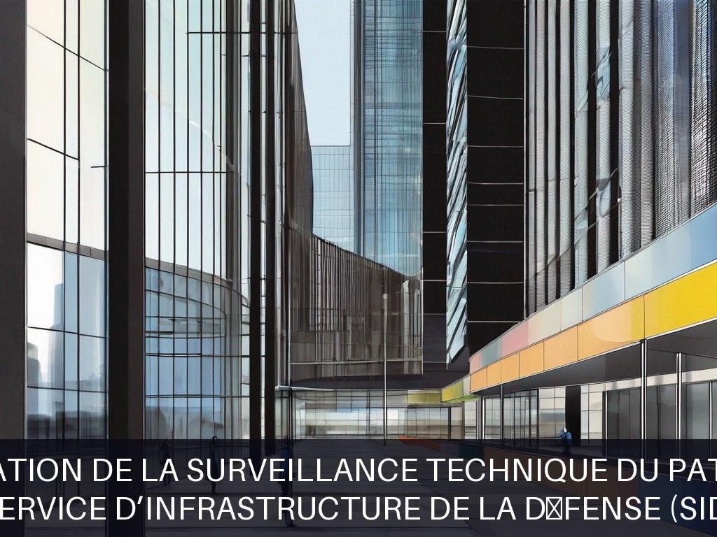 Illustration pour Service d’infrastructure de la défense (SID): Optimisation de la surveillance technique du patrimoine