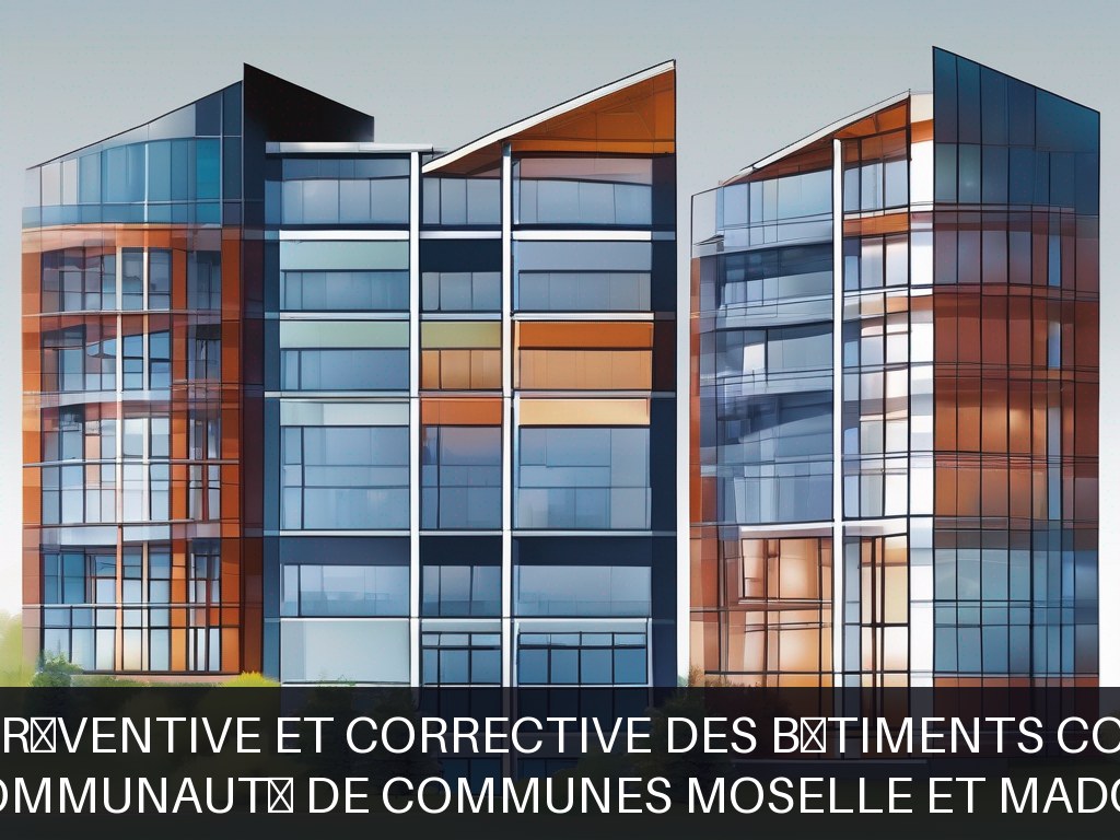 Illustration pour Communauté de communes Moselle et Madon: Maintenance préventive et corrective des bâtiments communautaires