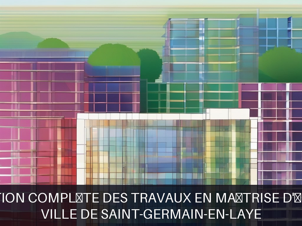 Illustration pour Ville de Saint-Germain-en-Laye: Gestion complète des travaux en maîtrise d'œuvre
