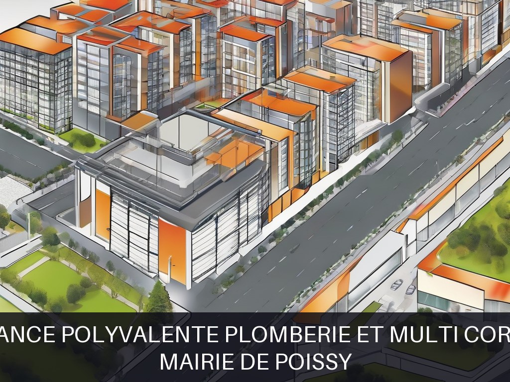 Illustration pour Mairie de Poissy: Maintenance polyvalente plomberie et multi corps d'état