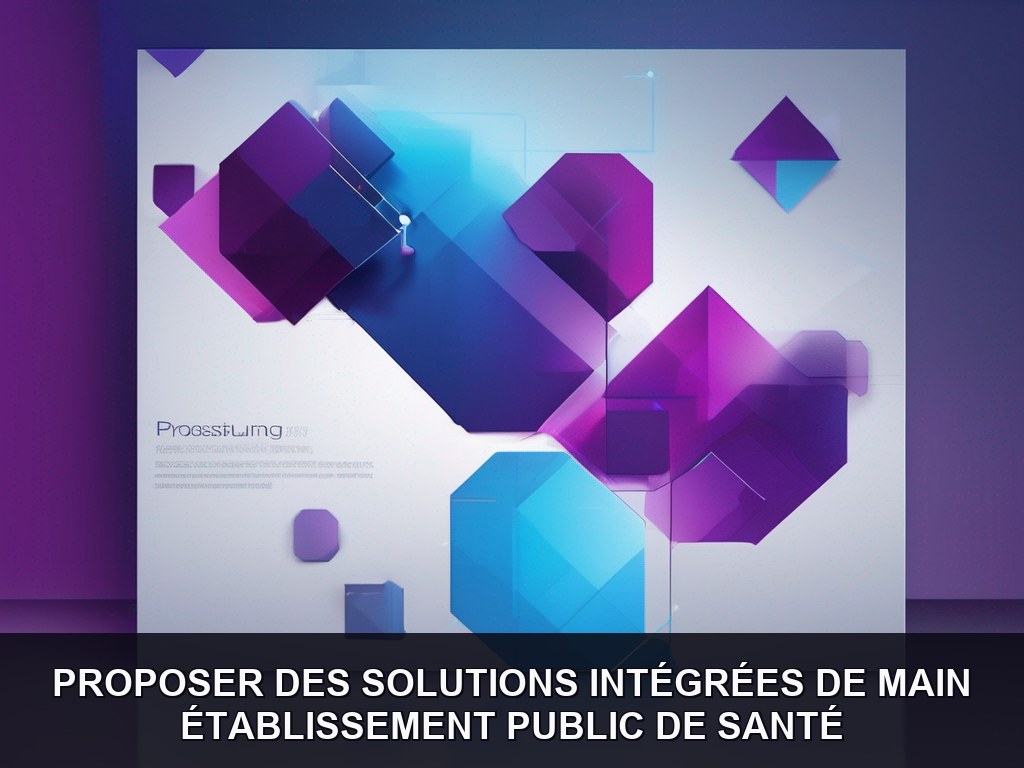 Illustration IA - Établissement public de santé : Intégrées de maintenance préventive et curative pour les infrastruct