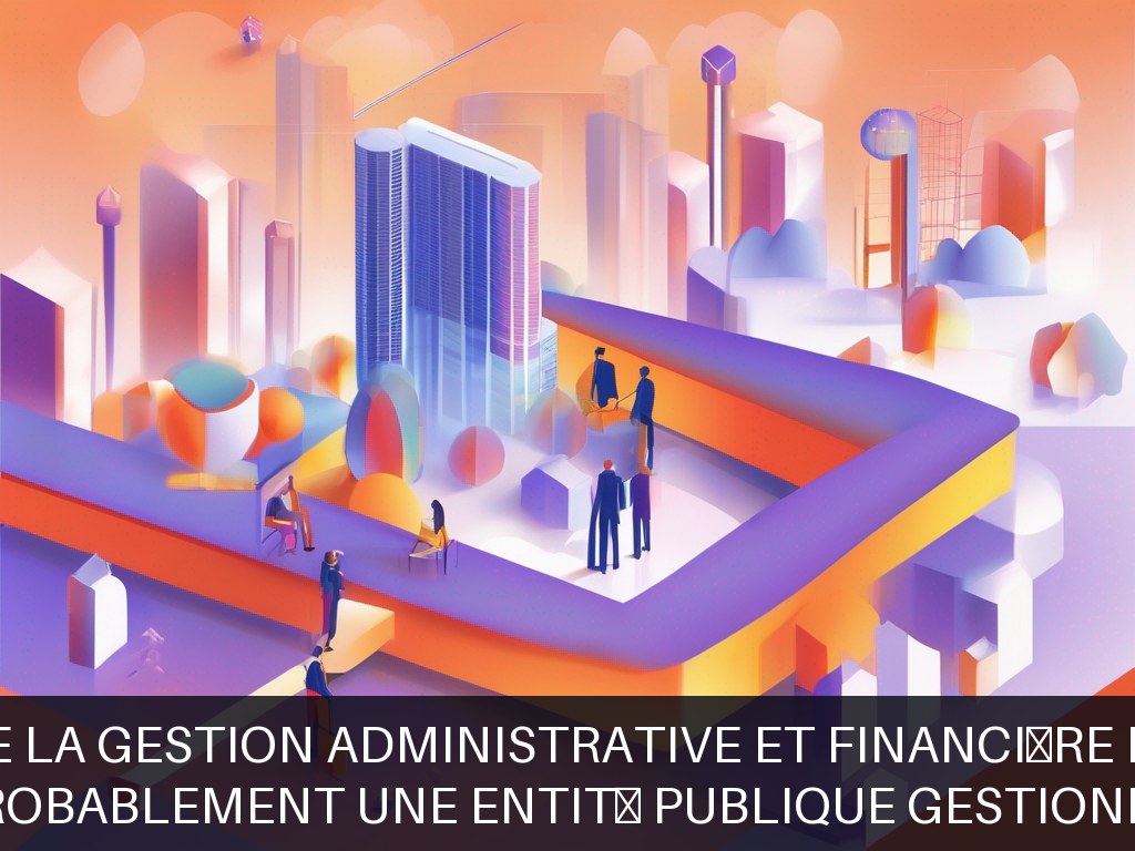 Illustration pour Non spécifiée explicitement, probablement une entité publique gestionnaire de projets bâtimentaires: Optimisation de la gestion administrative et fina