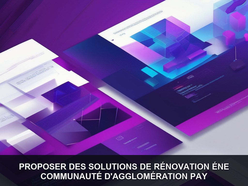 Illustration IA - Communauté d'Agglomération Pays Ajaccien : Rénovation énergétique et de maintenance préventive (Pote