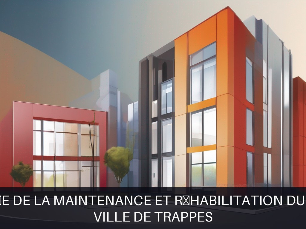 Illustration pour Ville de Trappes: Gestion intégrée de la maintenance et réhabilitation du patrimoine bâti