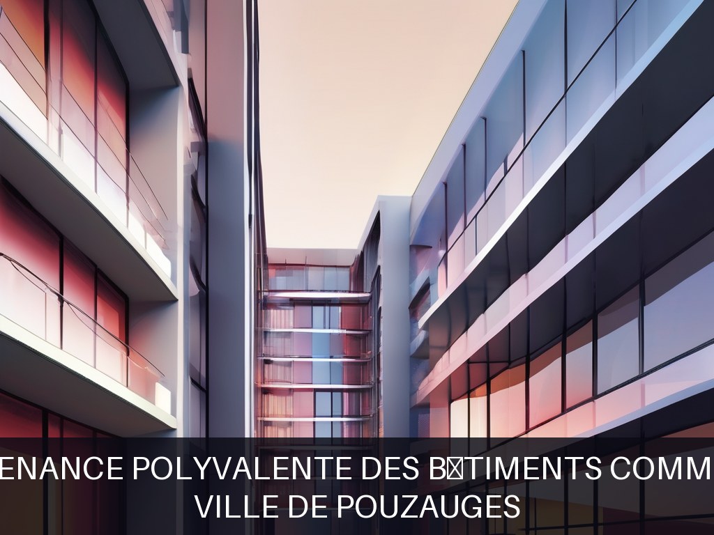 Illustration pour Ville de Pouzauges: Maintenance polyvalente des bâtiments communaux (Opportunité Urgente!)