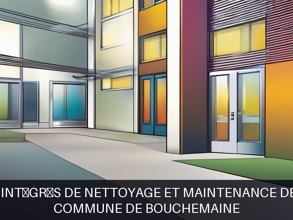 Illustration pour Commune de Bouchemaine: Services intégrés de nettoyage et maintenance des écoles