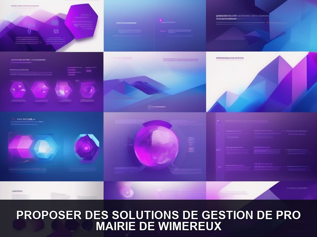 Illustration IA - Mairie de Wimereux : Gestion de projet pour optimiser les interventions de voirie (Opportunité Urgen