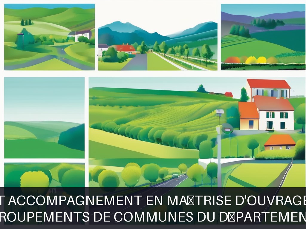 Illustration pour Communes et groupements de communes du département des Ardennes: Conseil et accompagnement en maîtrise d'ouvrage publique