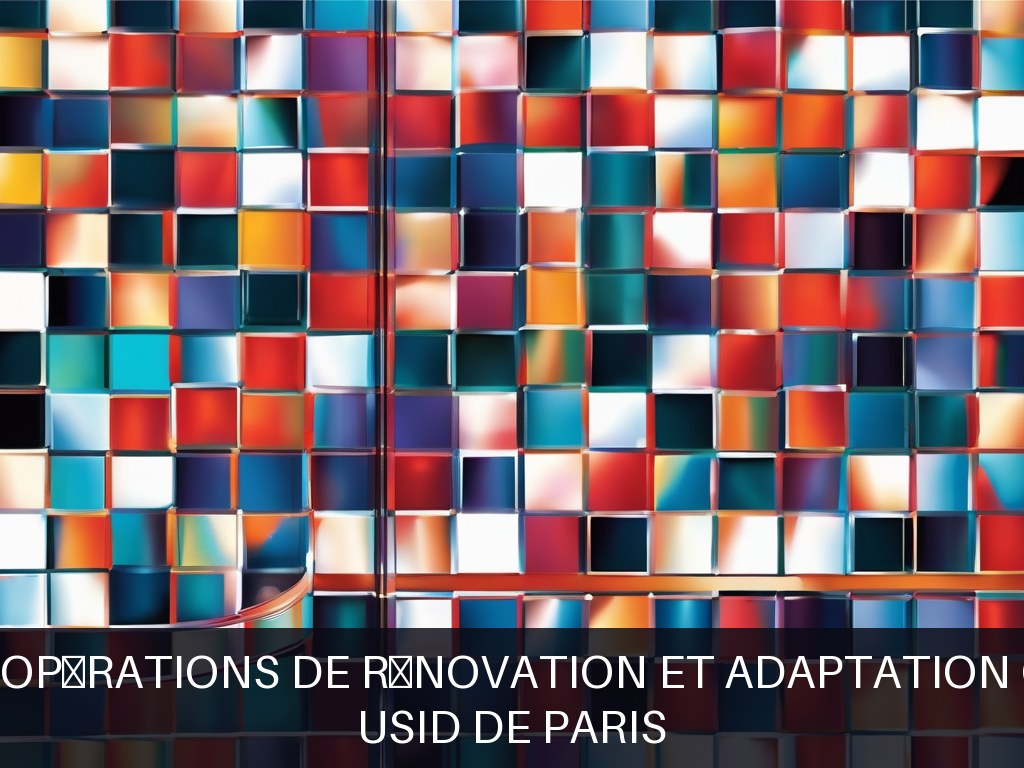 Illustration pour USID de Paris: Conduite d’opérations de rénovation et adaptation capacitaire