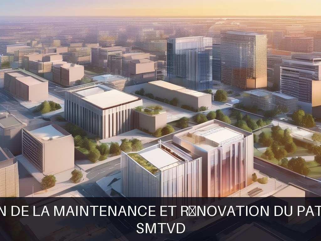 Illustration pour SMTVD: Optimisation de la maintenance et rénovation du patrimoine bâti