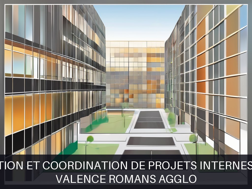 Illustration pour Valence Romans Agglo: Gestion et coordination de projets internes BTP