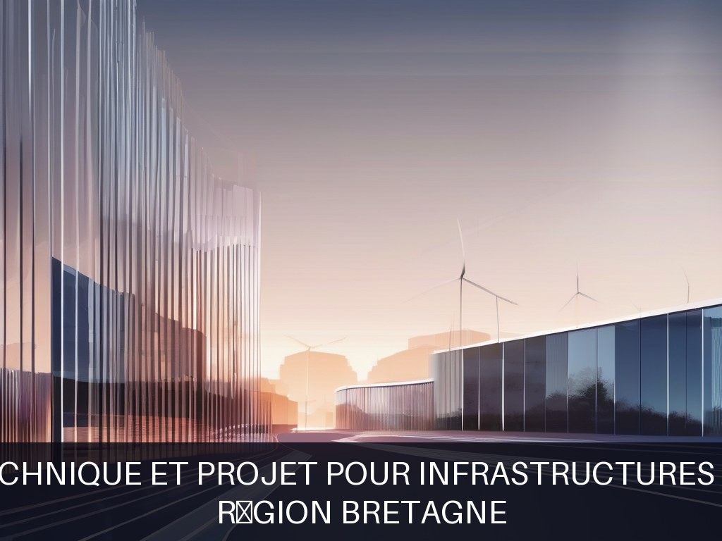Illustration pour Région Bretagne: Support technique et projet pour infrastructures régionales
