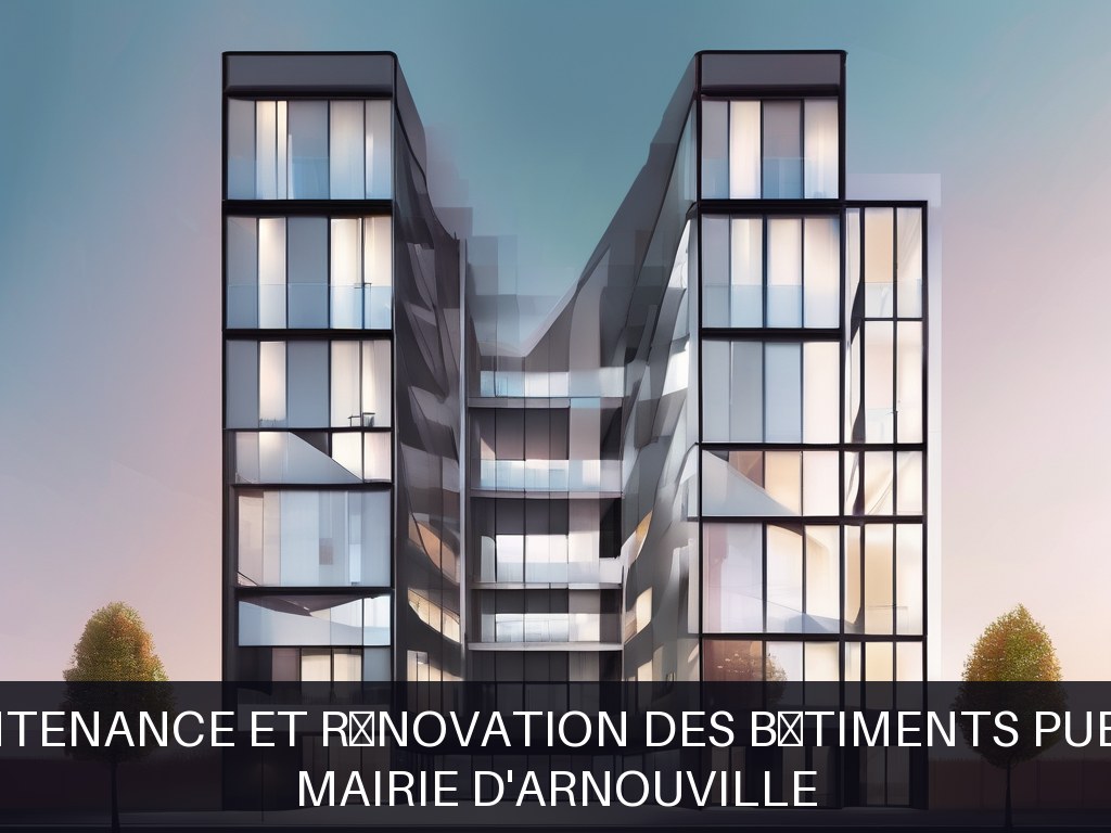 Illustration pour Mairie d'Arnouville: Maintenance et rénovation des bâtiments publics