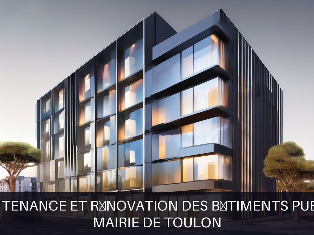 Illustration pour Mairie de Toulon: Maintenance et rénovation des bâtiments publics